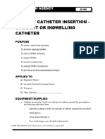 Urinary Catheter Insertion