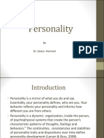 Lect 7 Personality and Personality Disorder