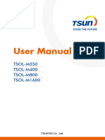 User Manual - TSOL-M350 - M400 - M800 - M1600 - EN - V1.21