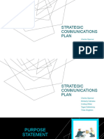 Strategic Communications Plan