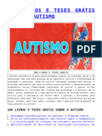 100 LIVROS E TESES GRÁTIS SOBRE O AUTISMO para Baixar