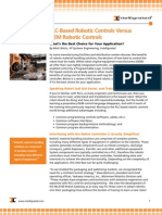 PLC-Based Robotic Controls Versus OEM Robotic Controls