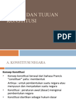 Fungsi Dan Tujuan Konstitusi