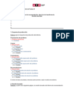 S05Virtual - El Informe de Recomendación - Ejercicio de Transferencia - Formato Borrador