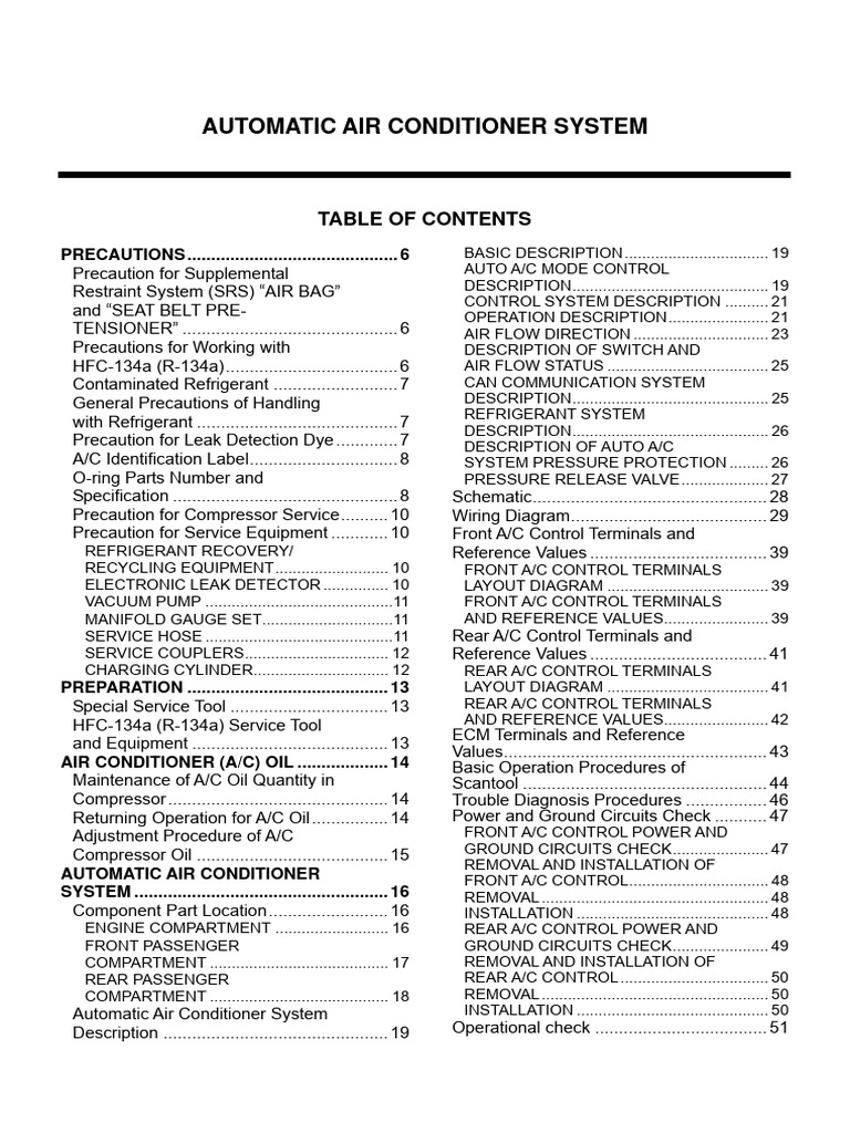 Suv Atc PDF Air Conditioning Valve