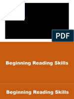 Beginning Reading Skills