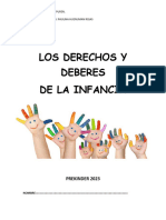 DERECHOS DE LOS NIÑOS Y NIÑAS PREkinder