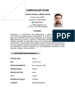 Correos Electrónicos CV - Claudio Lafferte Cortes