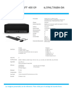 HP Pro SFF 400 G9 6J396LT#ABM-DM