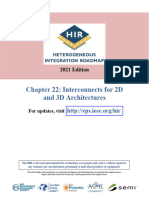 Chapter 22: Interconnects For 2D and 3D Architectures: 2021 Edition