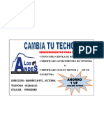 CAMBIA TU TECHO Publicidad