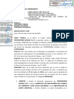 Autoadmisorio Impugnación de Laudo Arbitral (Subsanado)