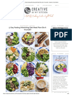 5-Day Fasting Mimicking Diet Meal Plan (Do It Yourself) - Creative in My Kitchen
