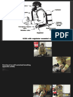 Donning of An Self Contained Breathing Apparatus SCBA