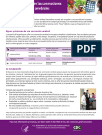 Spanish Fact Sheet Concussion Tbi-A
