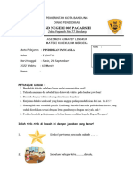 Soal Sumatif Pendidikan Pancasila