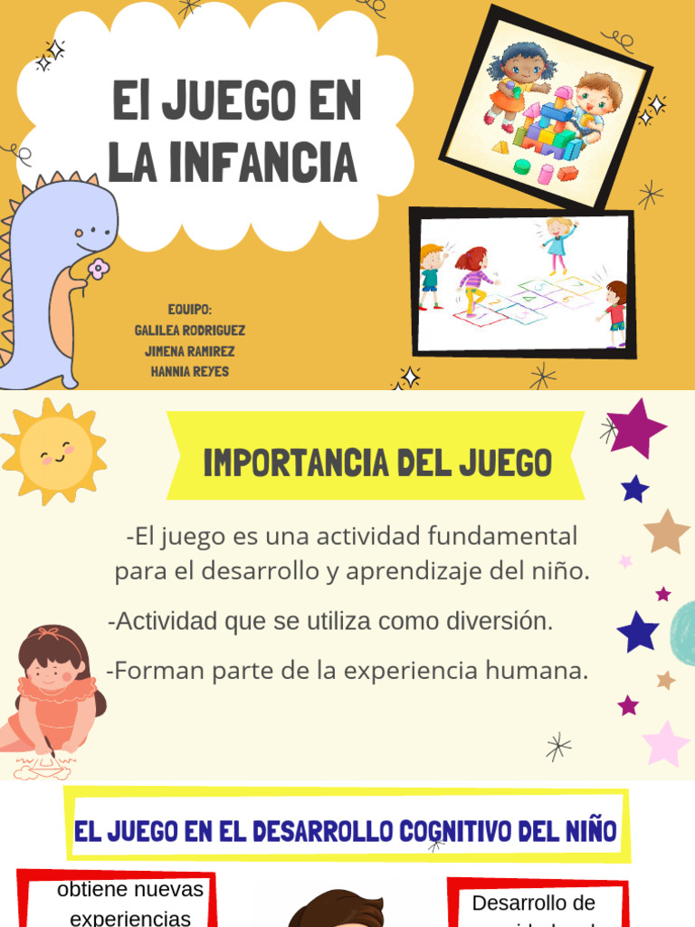 Importancia del Juego en la Infancia | PDF | Relaciones personales ...