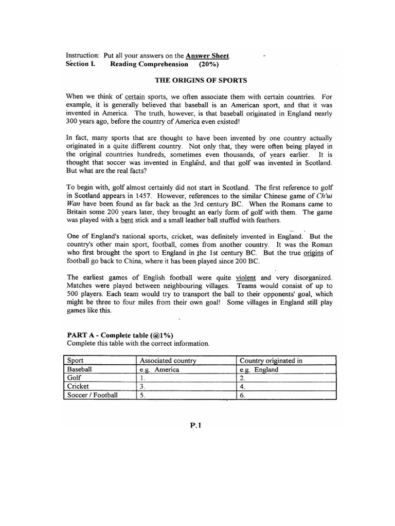 Form2 English | PDF