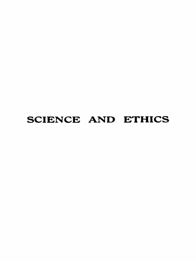 Haldane 1928 science ethics free ocr download free pdf science life