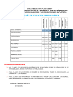 Matriz de Supletorios