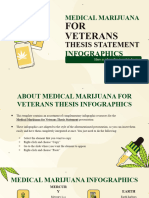 Medical Marijuana For Veterans Thesis Statement Infographics by Slidesgo