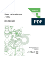Spare Parts Catalogue J Y962: Engine Number: 1422528 Module Number: 1422527