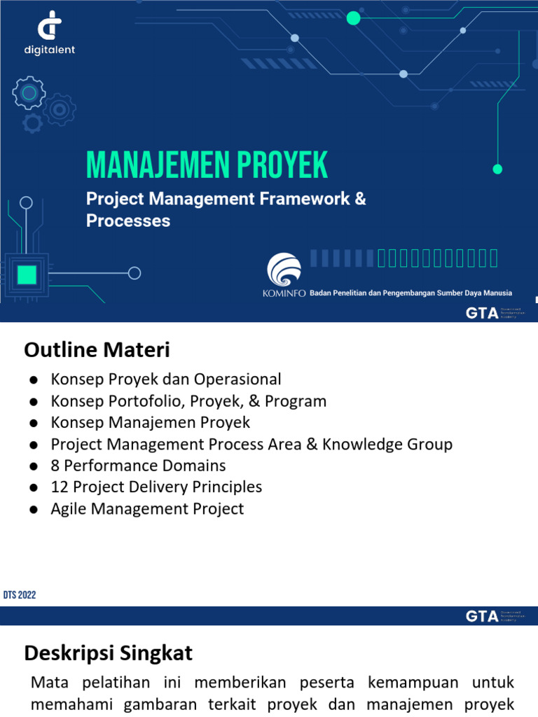 1-Project Management Framework and Processes | PDF