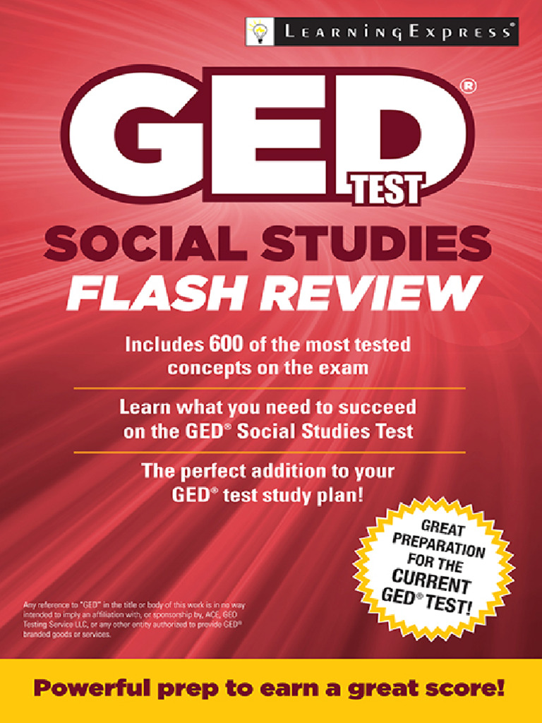 GED Test Social Studies Flash Review (LearningExpress) PDF