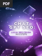 Chat GPT SEO GMBCrush