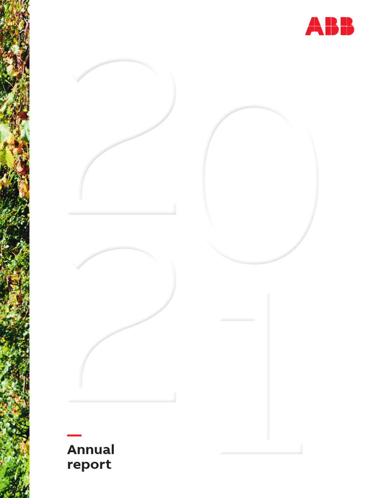 ABB 2021 Annual Report Overview | PDF