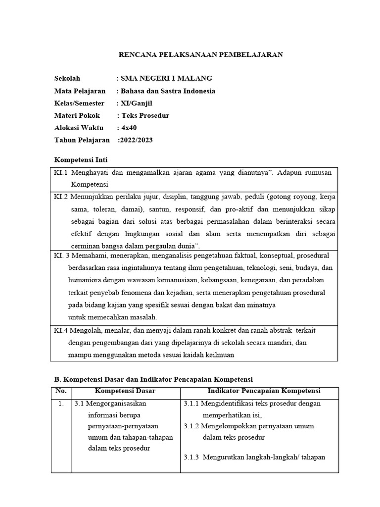 RPP Print PDF
