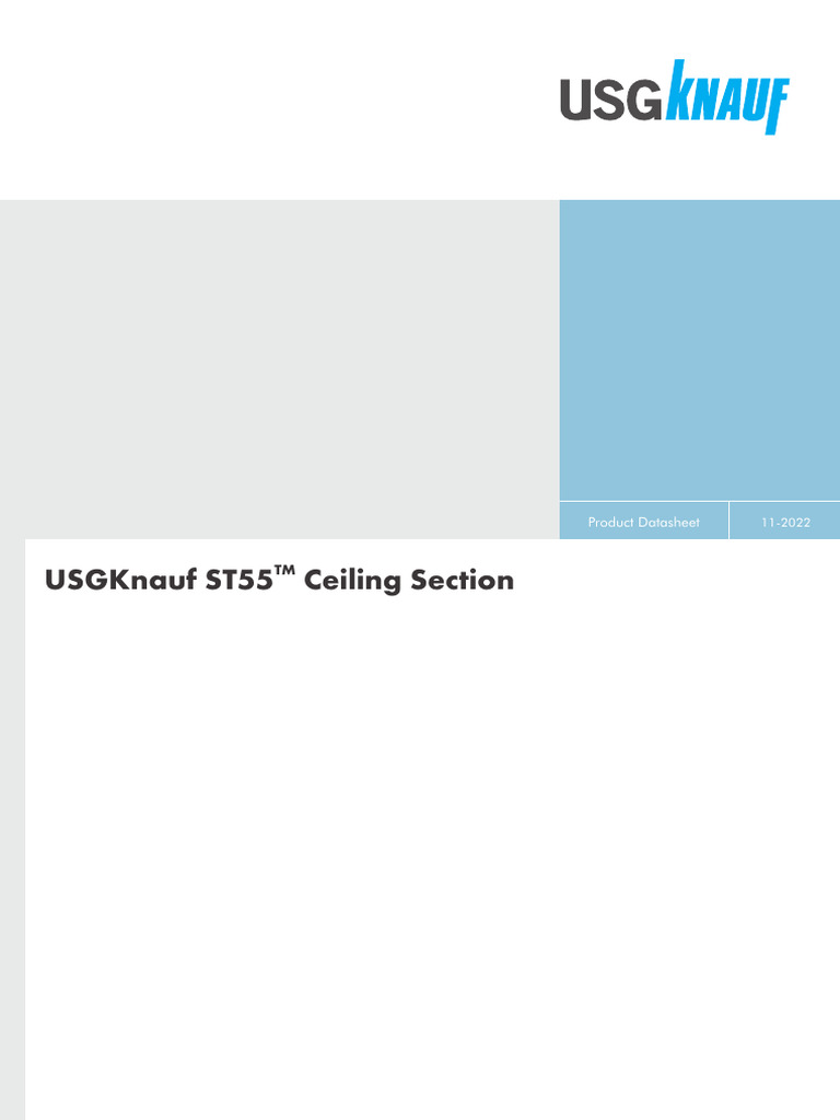 ST55 Ceiling Section | PDF