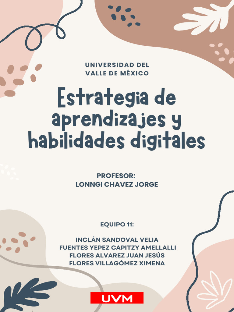 Estrategia Digital en UVM: Aprendizajes Clave | PDF