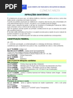 INFRAÇÕES SANITÁRIAS...