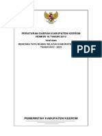 Perda RTRW Keerom 2013 - 2033 Final PDF