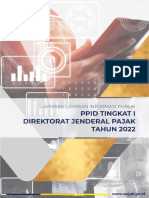 Laporan Tahunan PPID Tingkat I DJP 2022