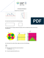 GR 3 Math HYE Revision Plan, WS and AK