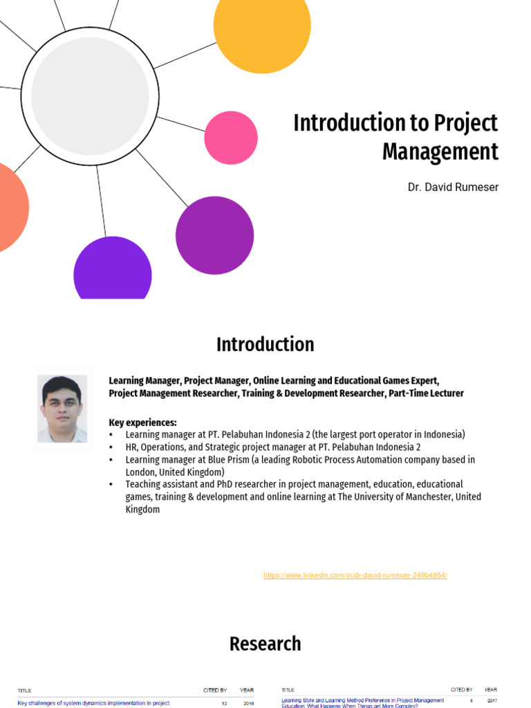 ITSa1 - Intoduction To Project Management | PDF
