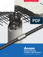 Ancon Reinforcing Bar Couplers and Anchors