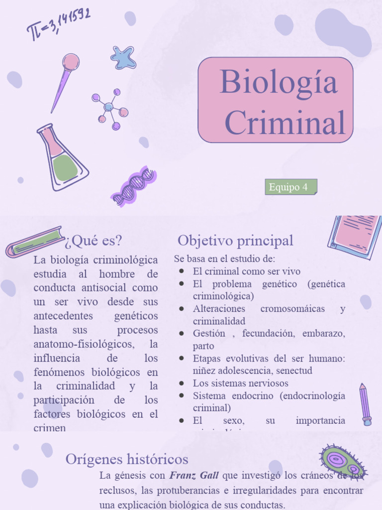 Biología Criminal | PDF | Ciencias sociales