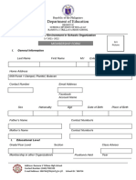 RSTHS YES O Membership Form