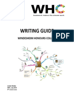 Writing Guide WHC Version 3.0 July 2019