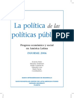 B I D - La Politica de Las Politicas Publicas