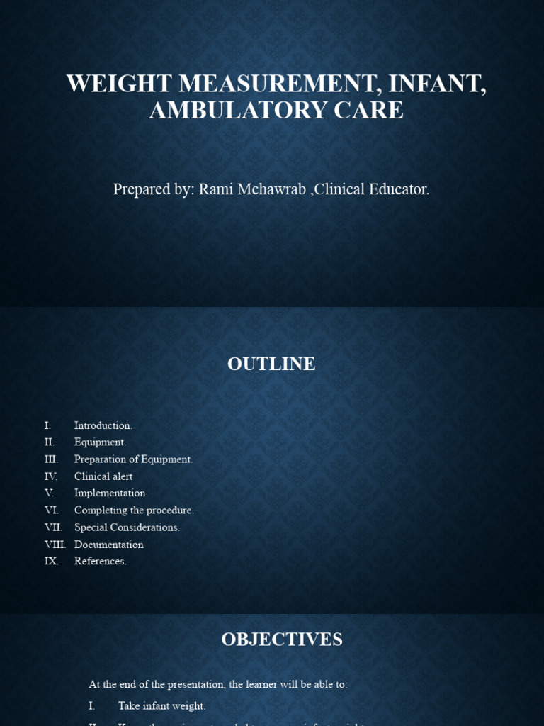 Infant Weight Measurement Guide Pdf Wellness