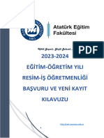 Resim İs Ogretmenligi 2023 Basvuru Ve Kayit Kilavuzu v02