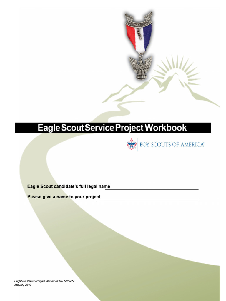 Eagle Project Workbook 2019 PDF Word PDF | PDF