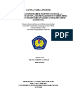PDF Laporan Kerja Praktek Zidane Khulud Kautsar 1610631140159 Tif 2016 Compress