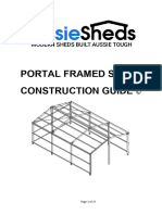 Portal Shed Construction Guide