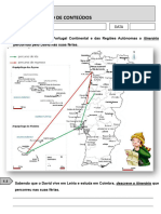 3 ANO - FICHA - ESTUDO DO MEIO - 1º Período (Revisão de Conteúdos)