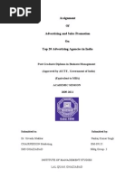 Download List of Top 20 Advertising Agencies of India by Pankaj Singh SN67635401 doc pdf